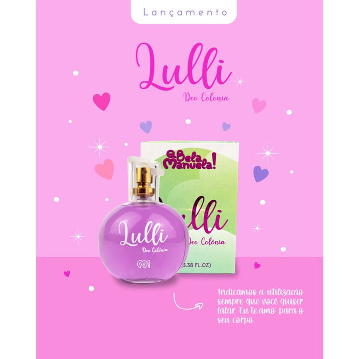 Deo Perfume/Colônia Lulli 100ml Q Bela Manuela! QBM0001