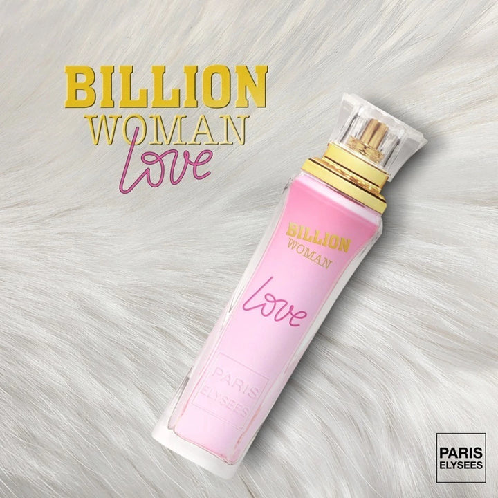 Billion Woman Love Paris Elysees Perfume Feminino De 100 Ml