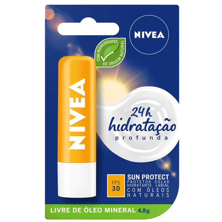 NIVEA Shine: Hidratação e Brilho para Seus Lábios!